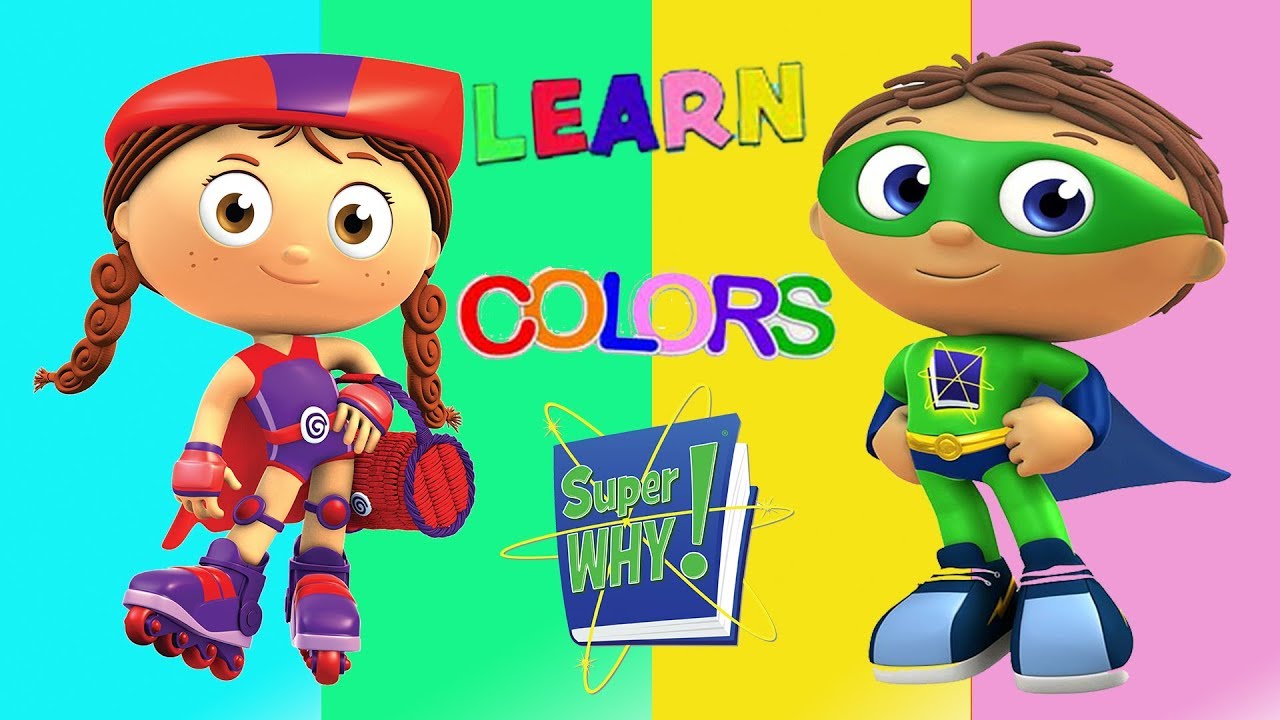 Super Why Learn Colors (Woofster, Whyatt Beanstalk