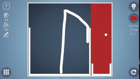 Check out how I solved level 7 in Brain It On! #BrainItOn