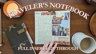 A Chatty Traveler’s Notebook Flip Through ✨ 6 Months of Documenting My Days
