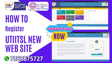 UTI New Revamp Module Registration | KycPan #utiRegistration Process | #UTINewSite #utipancard
