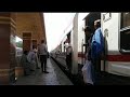 لحظة وصول قطار 1006 روسي القاهرة سوهاج محطه سوهاج واخر محطه مقررة له