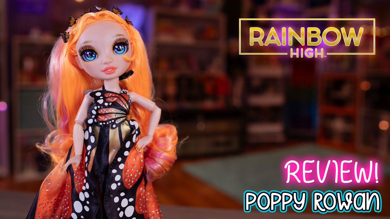 Rainbow High Fantastic Fashion Poppy Rowan Doll Review! (Project Rainbow) 