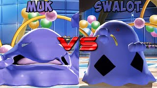 Pokemon battle revolution - Muk vs Swalot