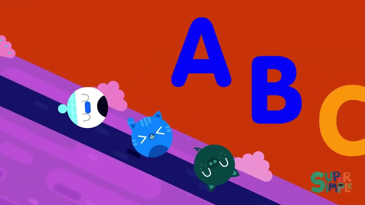 Super Simple Songs ABCs Speeding Up Intro Logo Sponsored By Klasky Csupo 2001 Effects