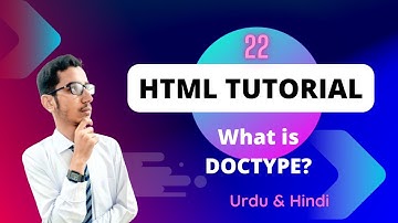 Lec - 22 | HTML Doctype in Urdu/Hindi 2023 | PK Tutorials