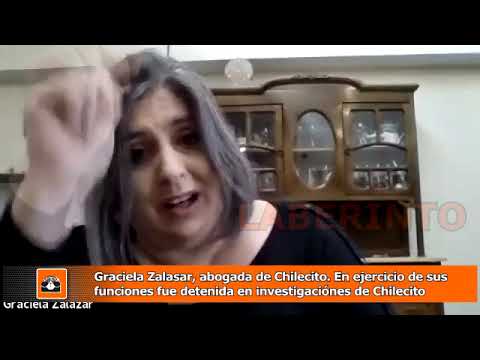 Graciela Zalasar abogada de Chilecito en ejercicio de sus funciones fue detenida en Chilecito