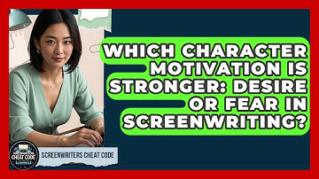 Which Character Motivation Is Stronger: Desire Or Fear In Screenwriting? - Screenwriter