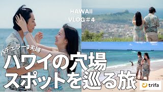 ハワイラスト！危うく飛行機乗り遅れるところでした...trifaありがとう