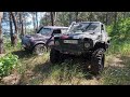 Три НИВЫ vs Jeep Grand Cherokee #OFFROAD на внедорожниках разных классов