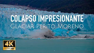 ❄️ Desprendimiento HISTÓRICO Glaciar Perito Moreno ❄️ Base collapse glacier amazing