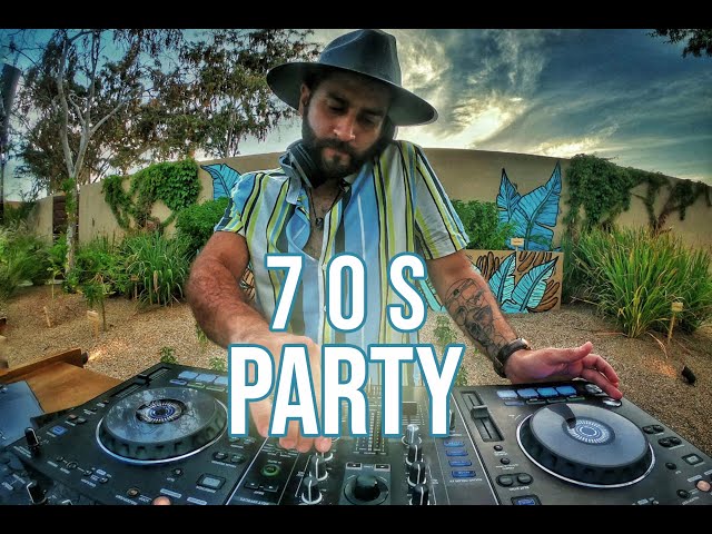 Fiesta 70s (70s party mix, éxitos para bailar como Lobo Vazquez) | Dj Ricardo Muñoz / live from Cabo class=