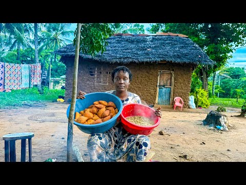 You’ve Never Seen Mahamri Like This 😱🔥 Swahili Village Cooking 🌿Authentic breakfast