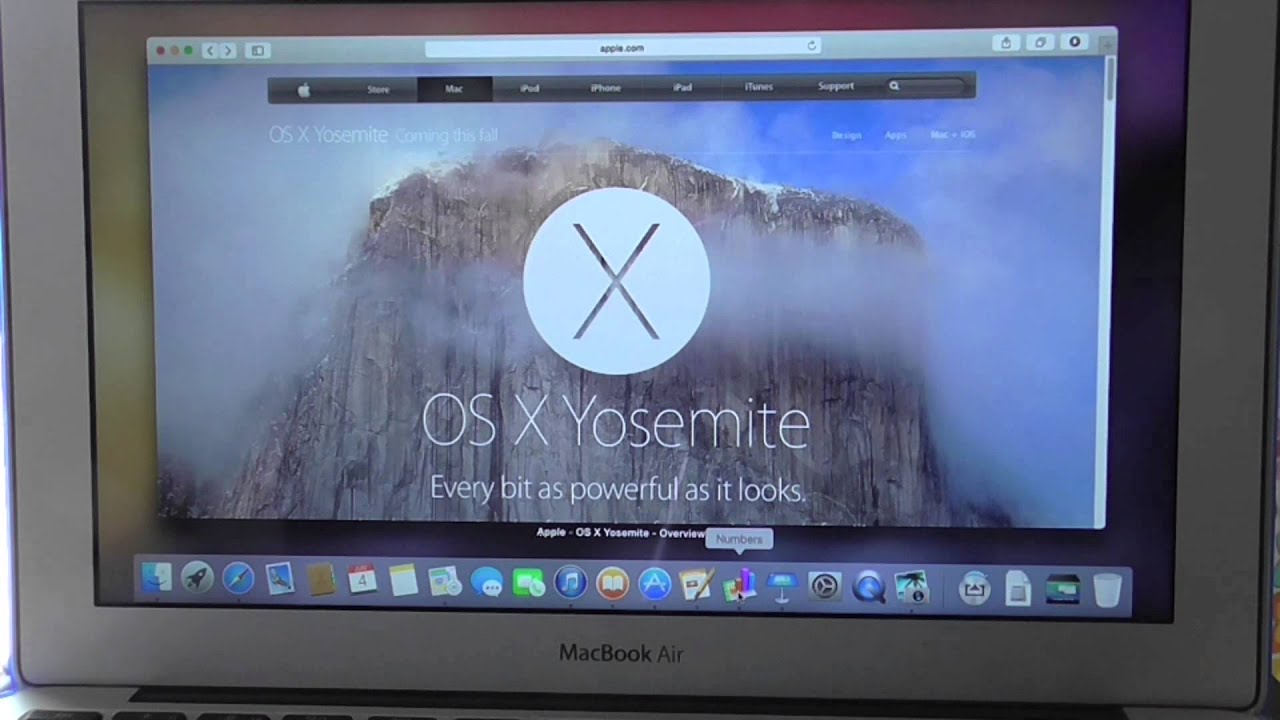 connecting 2012 apple macbook pro 10.10.5 yosemite to tv