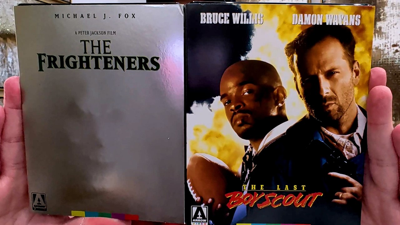 NEW ARRIVALS! THE LAST BOY SCOUT & THE FRIGHTENERS 4K ULTRA HD UNBOXING @MVDEntGrp @Arrow_Video