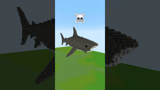 Minecraft Shark Build Battle - Noob Vs Pro Vs Hacker Vs God