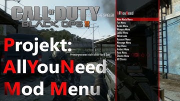 [COD BO2] AllYouNeed Mod Menu +Download | Modded Lobby, Aimbot & more [GER/ENG] [2.18] [PS3]