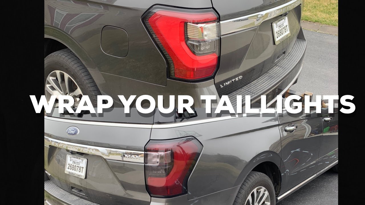 How to Wrap Your Taillights YouTube
