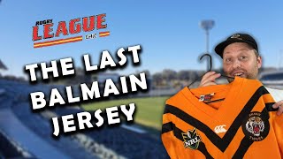 Rugby League Chic: The LAST-EVER (and ULTRA RARE) Balmain Tigers jersey.