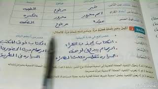 لغه عربيه الصف السادس الابتدائي كتاب سلاح التلميذ صفحه ٢٢٦:٢٢٤حل انشطه لاحظ وتعلم