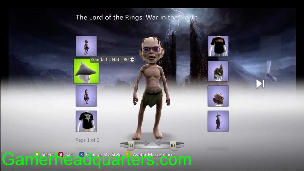 Lord of the rings war in the north item slots