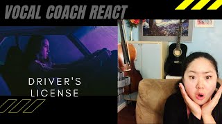 VOCAL COACH REACTS to Driver's License By Olivia Rodrigo