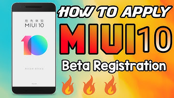 How to Apply For MIUI 10 Beta Registration🔥🔥🔥