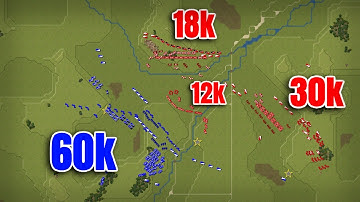 Red Splits his Forces! Will it Pay Off?