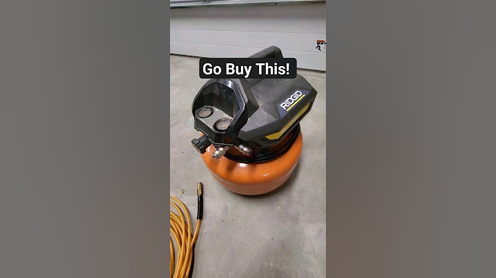 पोर्टेबल एयर कंप्रेसर। RIDGID खरीदें! #powertools