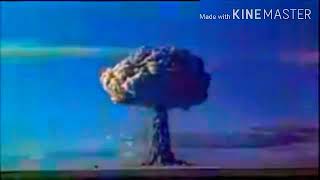Взрыв атомной бомбы футаж