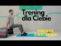 Prosty trening dla osób początkujących👍|Wróć do formy|