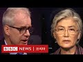 강경화 장관 BBC 인터뷰: '한국은 화가 나있다' - BBC News 코리아