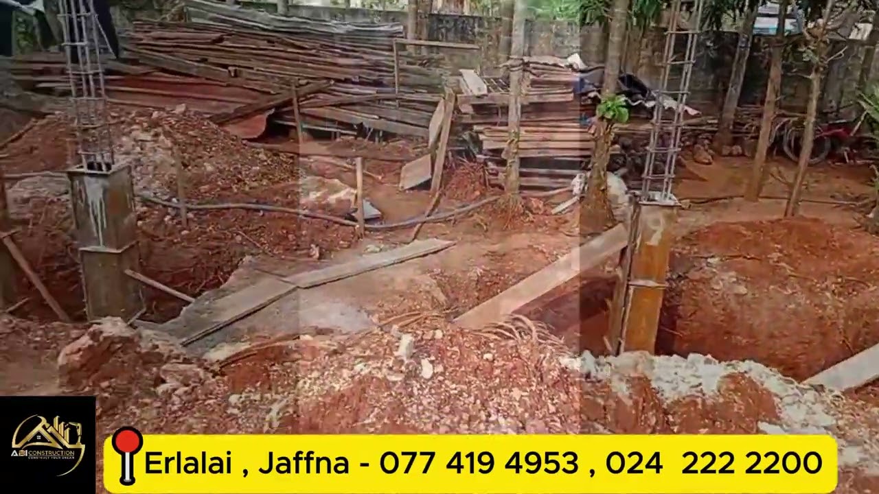 📍Erlalai South , Jaffna  👷‍♂️ Work Process👷‍♀️