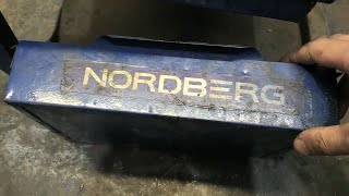 Супер занудное видео про сварку ацетиленом ремонтного стула NORDBERG.