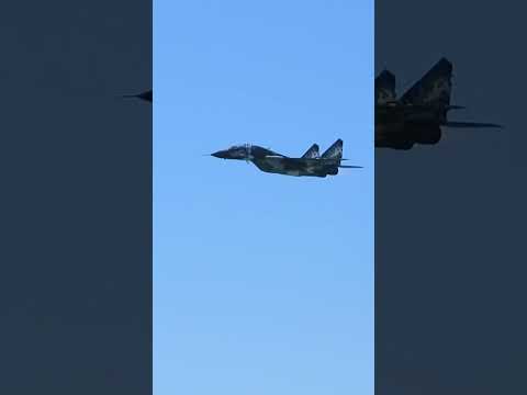 MiG-29 After Burner Fly By
