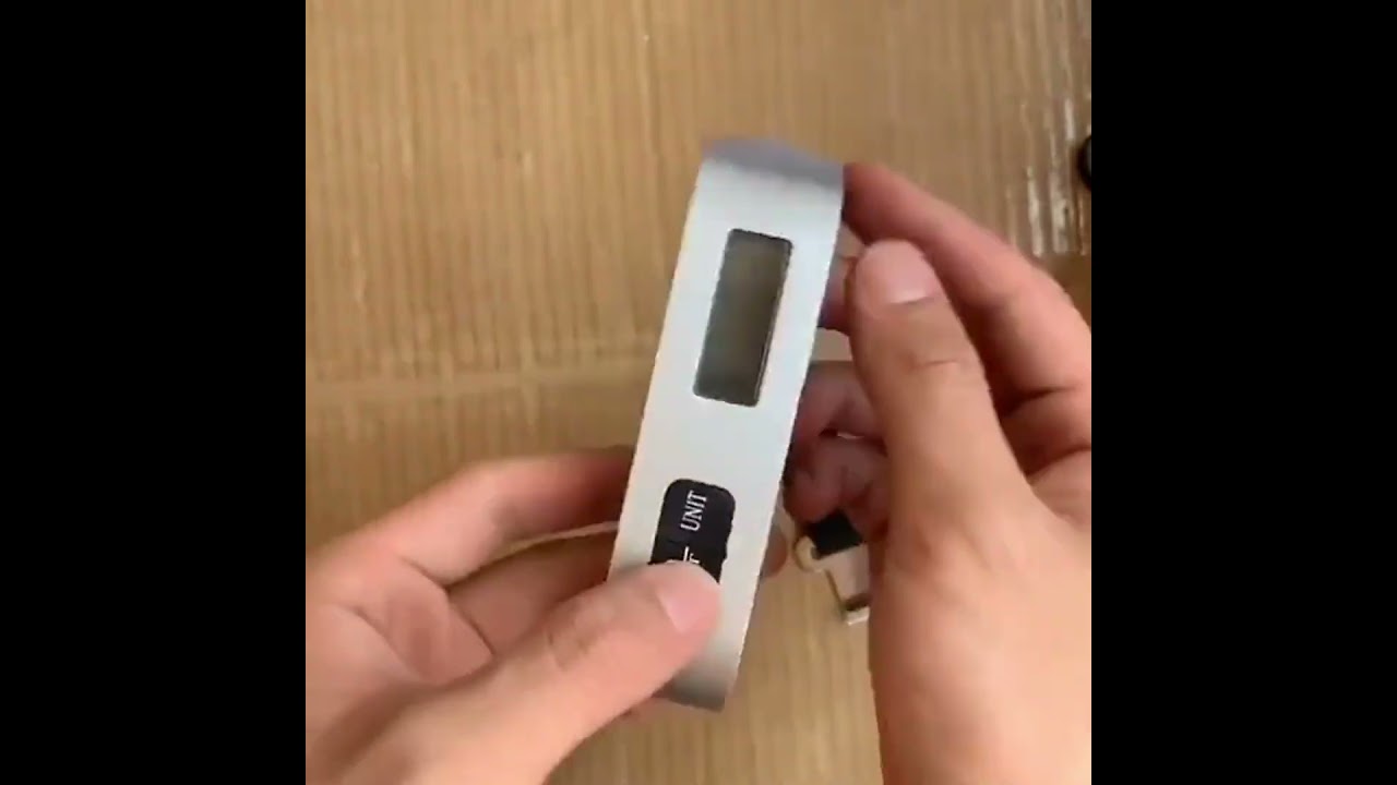 Balance Portable affichage numérique LCD 110lb/50kg bagages