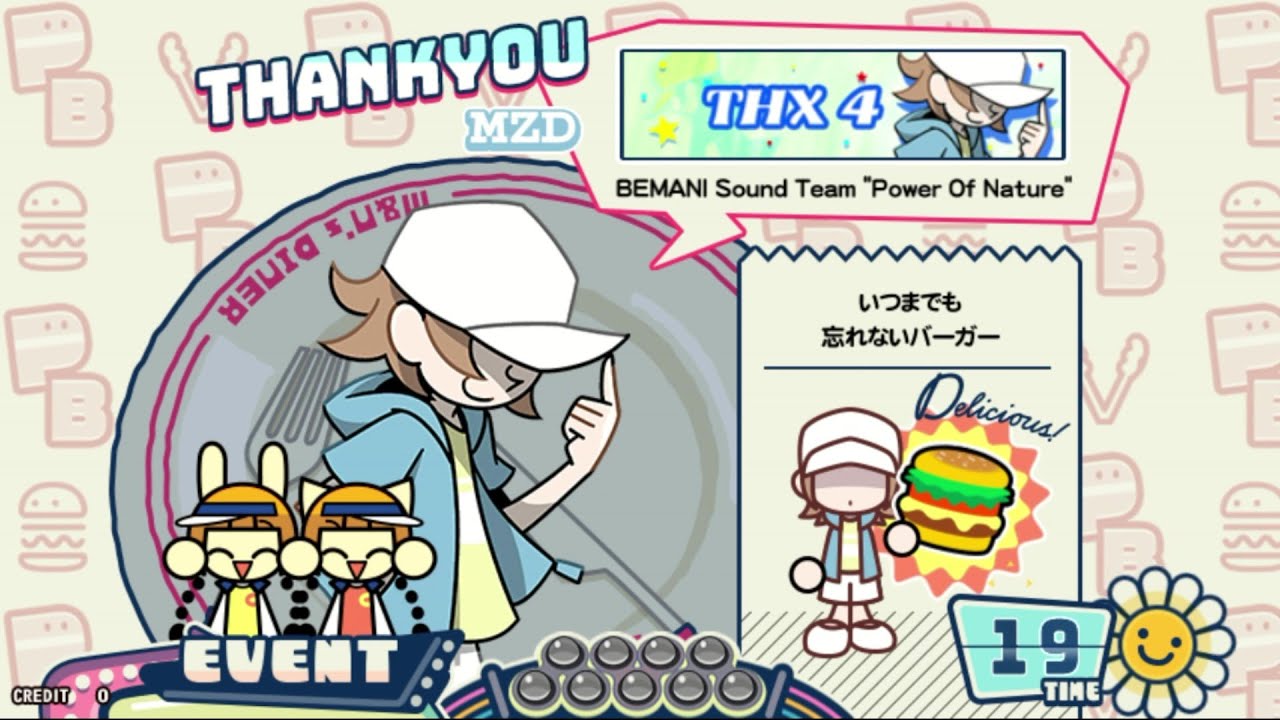 【ポップン】THX 4(H) Lv44/(N) Lv34/(E) Lv19＋THX 4解禁バーガー