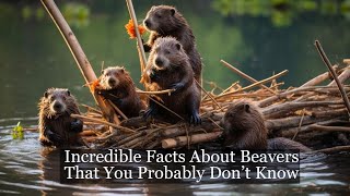 Incredible Facts About Beavers That You Probably Don't Know