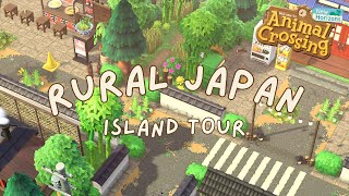 My Rural Japan Island Tour | Animal Crossing New Horizons