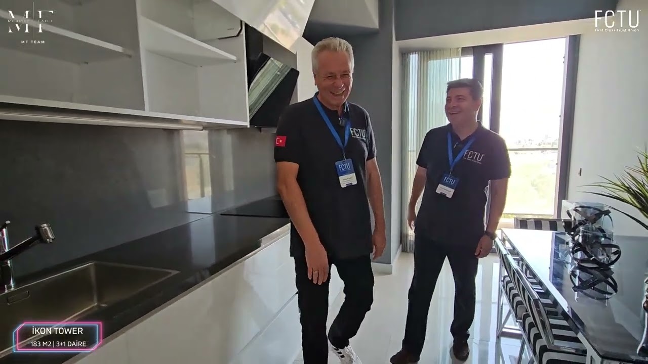 İzmir Bornova Yeşilova İkon Tower'da 3+1 180 m2 Daire