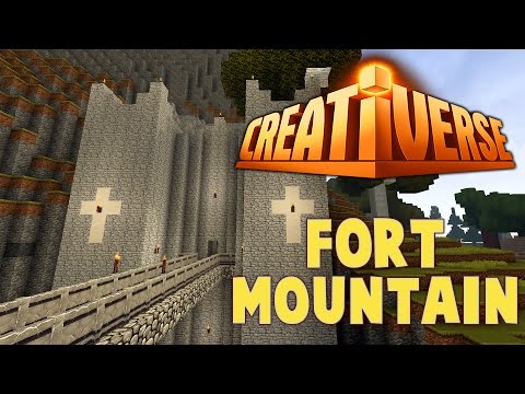 Let&rsquo;s Play Creativerse Part 3 - FORT MOUNTAIN (Lava Cave & Diamonds - Creativerse Gameplay)