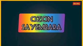 Ozon-Sayembara [Lirik]