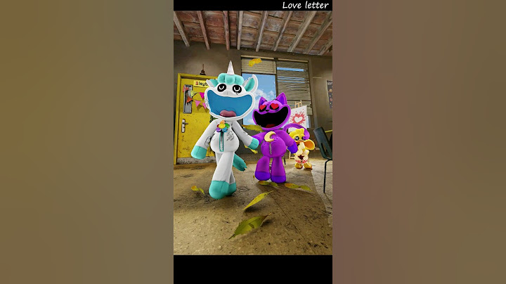 LOVE LETTER - POPPY PLAYTIME CHAPTER 3 #4k #catnap #animation #funny #poppyplaytime #shorts