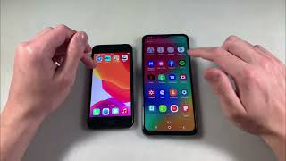Сравнение Samsung M33 vs iPhone SE 2020