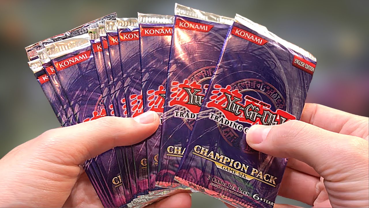 Opening RARE Champion Pack 6 Yugioh Packs From 2008! - YouTube