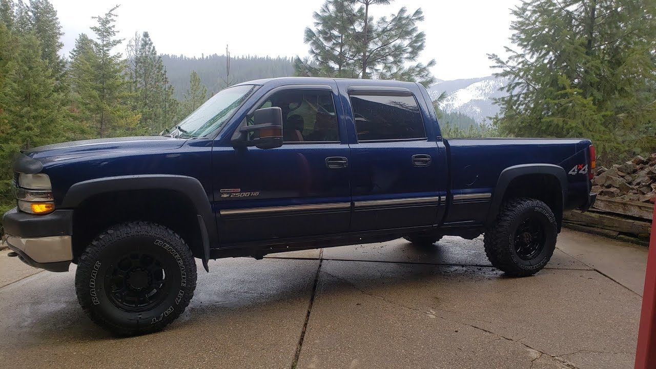 2001 LB7 Exhaust Before and After Magnaflow 5 Inch Straight Pipe YouTube