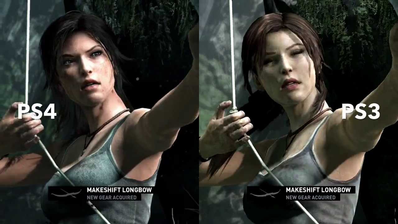 The Opening Moments Of Tomb Raider Ps4 Vs Ps3 N4g