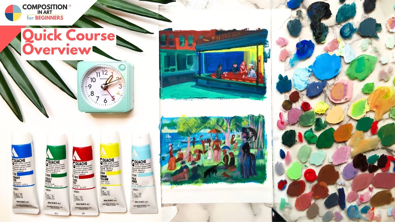 The Fast Overview: Composition in Art for Beginners | 0B - YouTube