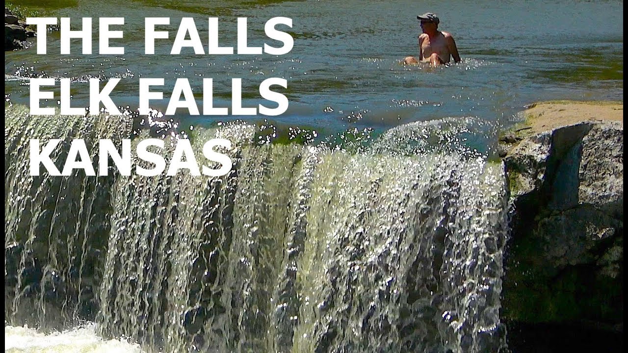 Elk Falls near Elk Falls, KS 4K YouTube