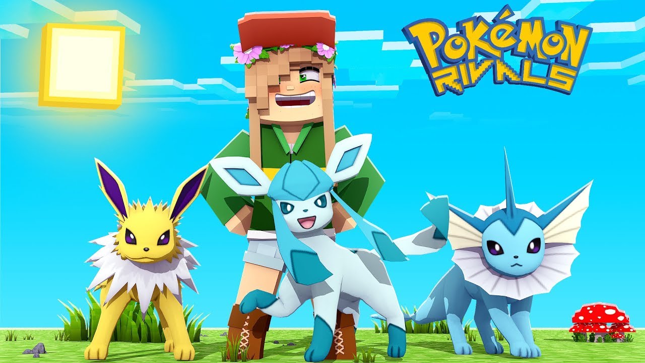 I GOT 3 EEVEE EVOLUTIONS! 💦⚡ Pokemon Rivals #3 - YouTube