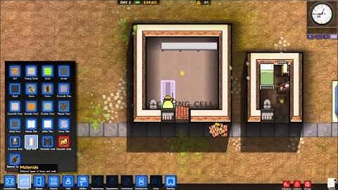 Prison Architect Tutorial (Alpha 14h) Prisoner Accommodation